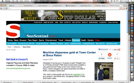 An army of Gold machines to the rescue