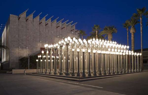 Urban Light at LACMA
